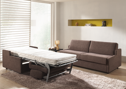Convertible Recor Emanti marron foncé - Canapé-lit de la gamme Sofabed